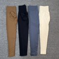 thumbnail image 4 of Suministro directo de fábrica, venta caliente, pantalones de yoga para mujer, sin costuras, tejidos, ajustados, de cintura alta, transpirables, pantalones deportivos de fitness al por mayor, 4 of 5