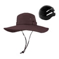 thumbnail image 2 of kusrkot Fisherman Cap Adults Summer Stylish with Head Shell for Camping Outdoor Work Brown, 2 of 9