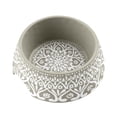 thumbnail image 2 of Boho Medallion Dog Bowl by TarHong - Taupe Medium, 2 of 2