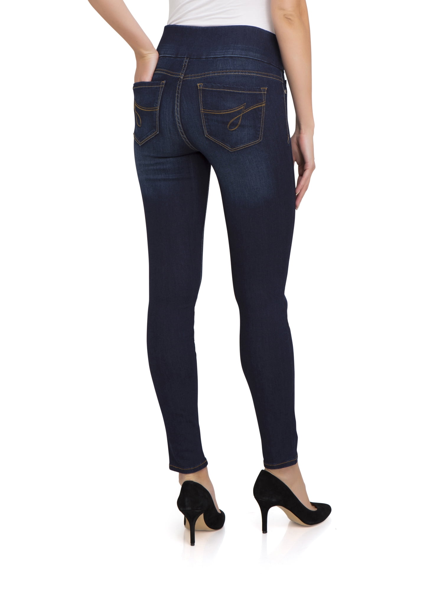 jordache high rise pull on legging