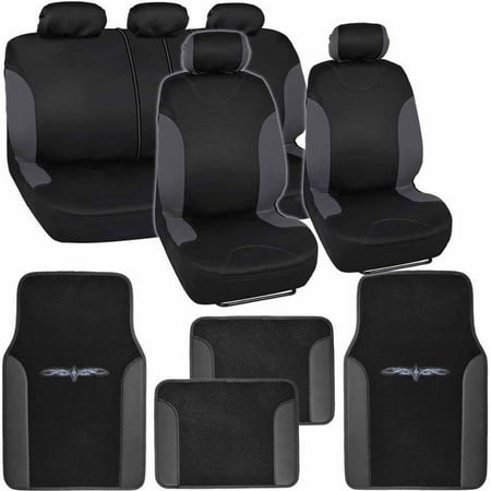 Bdk Sleek And Style Car Seat Covers With 4 Pieces Floor Mats