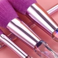 thumbnail image 4 of Makeup Brush Set, 10PCS Crystal Makeup Brushes Premium Synthetic Foundation Powder Concealer Eye Shadow Blush Makeup Brushes Set, Professional Make Up Brush Kit for Girls Ladies, 4 of 7