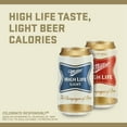 thumbnail image 3 of Miller High Life Light American Beer, 30 Pack, 12 fl oz Aluminum Cans, 4.1% ABV, 3 of 6