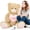 Light Brown, variant on Tezituor 36" Giant Teddy Bear Stuffed Animal Big Bear Plush with Love Heart Plush Toy