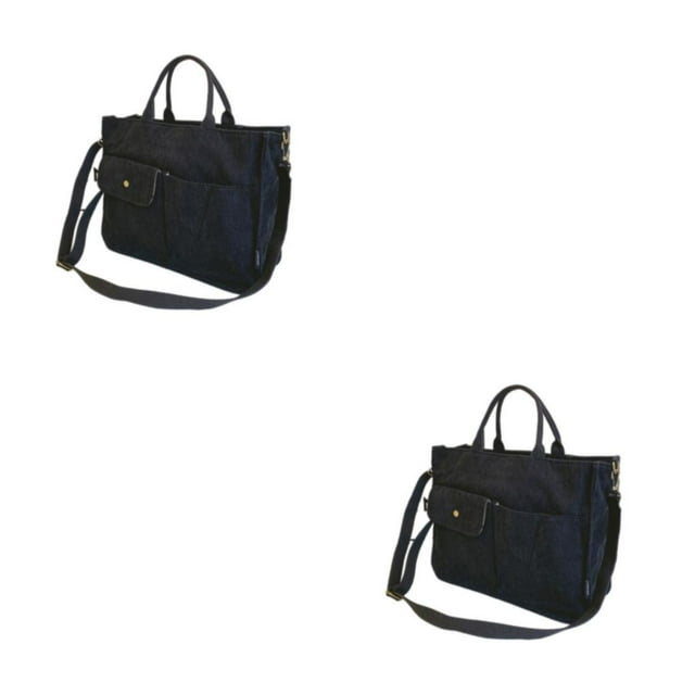 Youkk Restez à la Mode et Organisé avec Ces Sacs à Main Polyvalents Noir 2Set