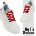 thumbnail image 2 of 2 Pairs Elastic Tieless Shoe Laces for Sneakers, No Tie Shoelaces for Adults and Kids, 2 of 10