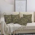 thumbnail image 7 of Throw Pillow Covers, Camo Green Soft Square Pillow Cases with Invisible Zipper for Couch Bed Sofa, Farmhouse Fall Home Decor 16"x16", 7 of 7