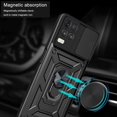 thumbnail image 5 of For OPPO Realme 8 5G Case Magnetic Car Holder Ring Shockproof Armor Back Cover For Realme 8i 8 Pro C20 C11 Stand Phone Cases, 5 of 5