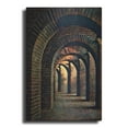 thumbnail image 1 of Luxe Metal Art 'Medieval Vaulted Cellar 1' by Ashley Aldridge Metal Wall Art, 12"x16", 1 of 7