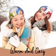 thumbnail image 4 of Zufioo Autumn Funny Gnomes Print Adult Knitted Hat, Unisex Cuffed Brimless Ski Hat, Suitable for Autumn and Winter, 4 of 6