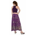 thumbnail image 2 of Indian Bollywood long skirt for women sequins ankle length ..., 2 of 4