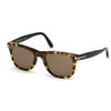 Tom Ford Men's Mirrored FT9336-55J-52 Black Butterfly Sunglasses