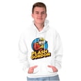 thumbnail image 5 of Flash Gordon Vintage Space Comic Hero Unisex Plus Size Hoodie Brisco Brands 4X, 5 of 6