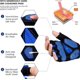 thumbnail image 2 of Fahrradhandschuhe Radhandschuhe Herren Damen Halbfinger Atmungsaktiv Radsporthandschuhe, Gel Stodmpfende Rutschfeste Mountainbike Handschuhe Mtb Hands, 2 of 4