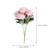 thumbnail image 2 of Ramo de rosas artificiales de 7 cabezas de seda, 3 unidades, para decoración del hogar, boda, fiesta, festival (rosa), 2 of 7