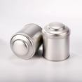 thumbnail image 3 of 2x de Cocina de Metal Recipiente de Condimento Recipiente de Almacenamiento de Condimento de Alimentos Tarro con Tapa Superficie Chapada Anti- 2 piezas, 3 of 7