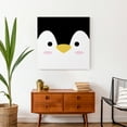 thumbnail image 4 of Creative Products Penguin Face 24x24 Canvas Wall Art, 4 of 5