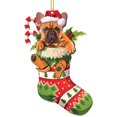thumbnail image 2 of Christmas Ornaments Dog for Tree Decorations Christmas Cutouts Double Printed for Holiday Tree Party Home Decorations 26 Designs/ Pendant 14, 2 of 7