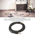 thumbnail image 4 of Cable De Guitarra Profesional Macho De 6,35 Mm, Transmisión De Sonido Sin Pérdidas, Conectores Chapados En Oro De 24 Quilates, Transmisión Estable, Resistente Al Desgaste,, 4 of 8
