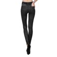thumbnail image 3 of Women's Fleece Lined Skinny Jeans Women's High Rise Butt Lift Stretch Denim Trousers Cropped Denim Pants, 3 of 4