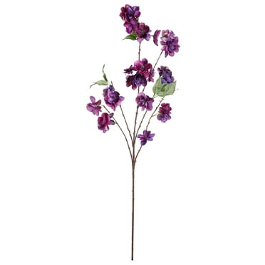 12 Pack: Purple Apple Blossom Branch Spray by Ashland®