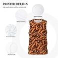 thumbnail image 3 of Honeii Peanuts2 print basktball shirt for men and women, Unisex basketball jersey for Theme party-Small, 3 of 6