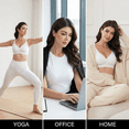 thumbnail image 4 of Women's Jelly Push Up Bra, Seamless Wireless Bra, Comfortable Full Coverage Wirefree T-Shirt Bra Qeldulk, 4 of 9