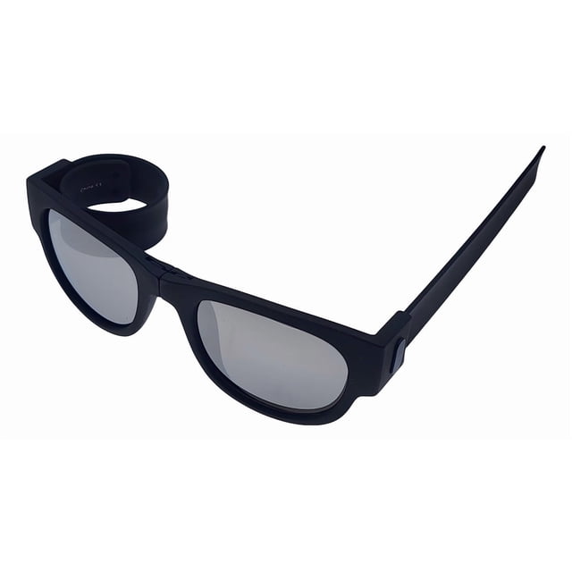 Lentes de sol plegables de pulsera Sersun A8122RP-CM negro Unisex
