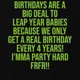 thumbnail image 3 of CafePress - Birthdays Are A Big Deal To Leap Year Babies Sweatshirt - Classic Crew Neck Sweatshirt, 3 of 4