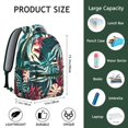 thumbnail image 6 of Perfect Gift for Students: Hawaii Tropical Wind Palm Leaves Backpack, Durable Lightweight Laptop Daypack with Large Capacity for High School, College, Campus Commute, and Everyday Use, 6 of 6