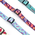 thumbnail image 4 of Collar de perro floral elaborado con diseño de mascota de arándano, 4 of 5