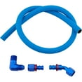 thumbnail image 3 of Edelbrock Mechanical Fuel Pump Line Kit-Aluminum Fitting/Blue AN8 Hose, 3 of 5
