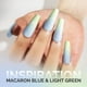 thumbnail image 3 of Set de esmaltes de uñas en gel MelodySusie Thick, 15 ml, azul claro y verde, 3 of 6