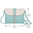 thumbnail image 3 of Shoulder Bag for Girls Small Crossbody Purse PU Leather with PU Strap Metal Strap with Elk Pendant, 3 of 4