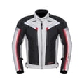thumbnail image 1 of Impermeable Chaqueta Protectora de Motocicleta Negro de Protección de Oxford para Motocross + blanco frío METRO Sunnimix Chaqueta de motociclista, 1 of 8