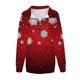 thumbnail image 4 of Camisas Navideñas Para Mujer Tops de Manga Larga Moda Con Cuello en V Blusa Suelta Con Estampado de Otoño Odeerbi ODB198430, 4 of 5