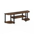 thumbnail image 1 of Centro de entretenimiento televisivo Furinno Turn-Tube Wide Amber Pine, 1 of 6
