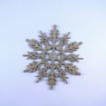 thumbnail image 1 of Outdoor Christmas Decorations Hangs Modeling And Craftsmanship: Adopt Three Snowflake Modeling The Is With Glitter Shining Luster The Light And There Are Many Colors T snowflake modeling, 1 of 9