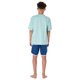 thumbnail image 4 of SCHIESSER conjunto de pijama de niño, 2 piezas - corto, niños, algodón, motivo Azul/Turquesa 140, 4 of 4