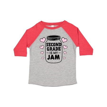 

Inktastic Back to School 2nd Grade is My Jam Boys or Girls Toddler T-Shirt