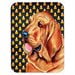 thumbnail image 2 of Caroline's Treasures Bloodhound Candy Corn Halloween Portrait Glass Cutting Board Large, 2 of 2