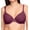 Burgundy, variant on Women's Warner's RPU09 Cloud 9 Underwire Lift T-Shirt Bra (Frost 34B)