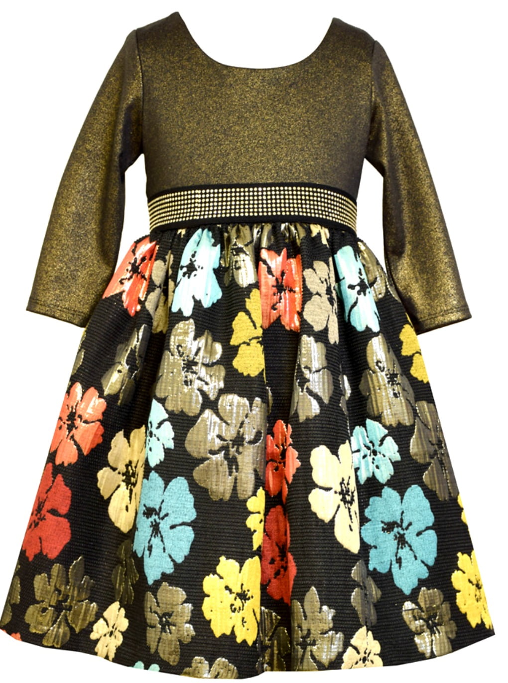 bonnie jean brocade dress