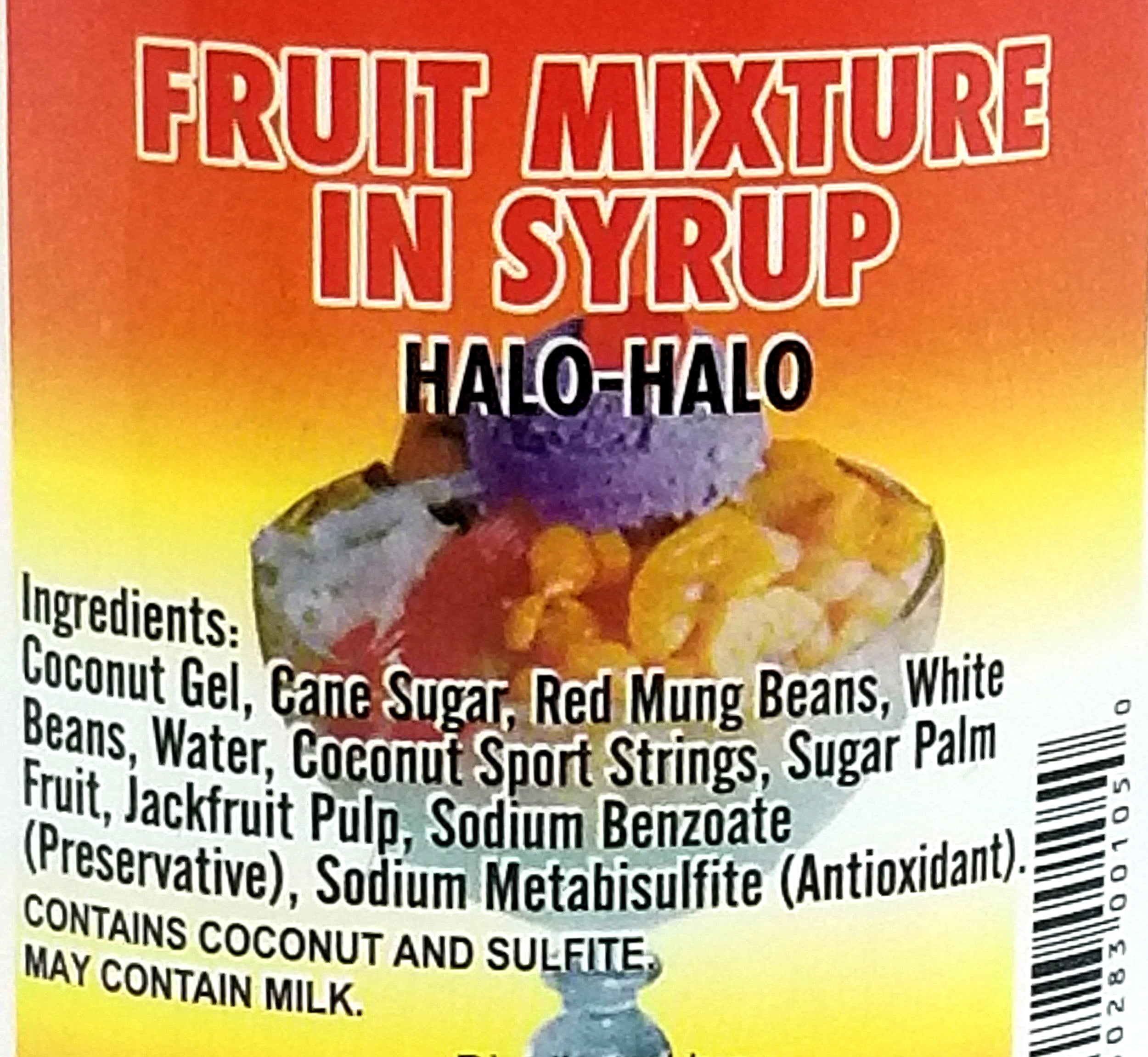 Tropics Halo-Halo Fruit Mixture in Syrup 12 Oz. X 2 (Pack of 2)