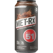 MET-Rx RTD 51, Frosty Chocolate, 15 Fl Oz