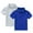 Blue 3, variant on BLVB 2pack Toddler Baby Kids Boy Girl Solid Color Casual Short Sleeve Shirt Pullover Tops Cute Shirts 1-13T