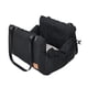 thumbnail image 4 of Cama transportín para mascotas con asiento de coche para perros, con bolsillo de almacenamiento, almohadilla suave y duradera desmontable. Negro, 4 of 9