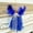 Blue, variant on PPKVUFD 7.5In Christmas Tree Topper Fairy Angel Mini Angel Christmas Tree Pendant Fabric Angel Christmas Tree Topper for Christmas Decorations Tree Ornament