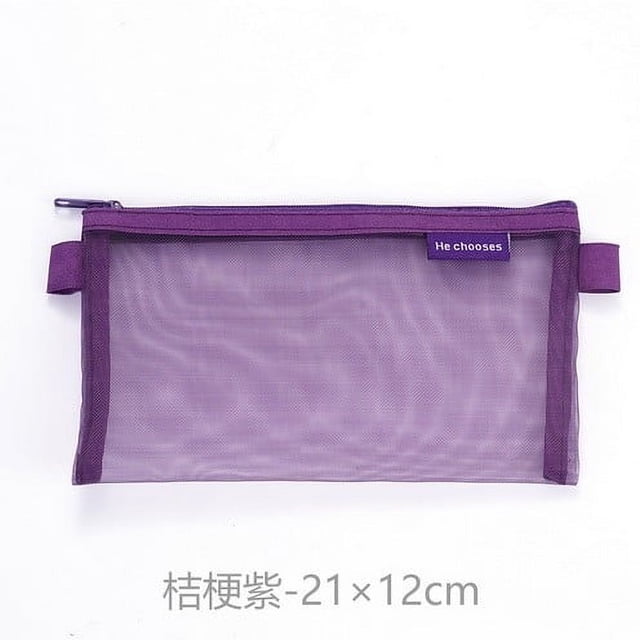Bolsa de lona con cremallera para manualidades de bricolaje | Bolsa de maquillaje de lienzo en blanco | Bolsa de cosméticos multiusos | Organizador de estuche de lápices | Accesorio de