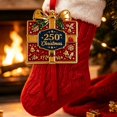 thumbnail image 5 of Christmas Ornaments,250 Anniversary Usa Merchandise,Vintage Christmas Tree Decorations,Personalized 250 Ornament Patriotic Christmas Ornaments,Hanging Decorations With 250 Design 3.15 Inch, 5 of 7